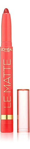 Lápiz Labial Mate Aterciopelado Color Rojo. Marca Pyle