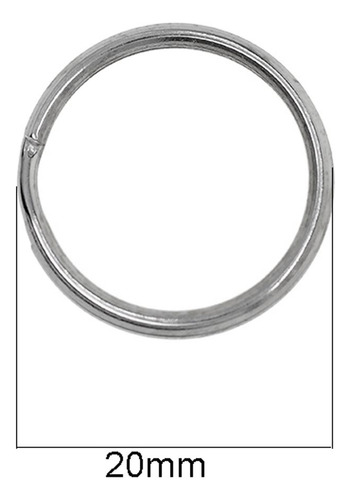 50 Piezas De Hierro En Llavero Resultados Anillos Partidos