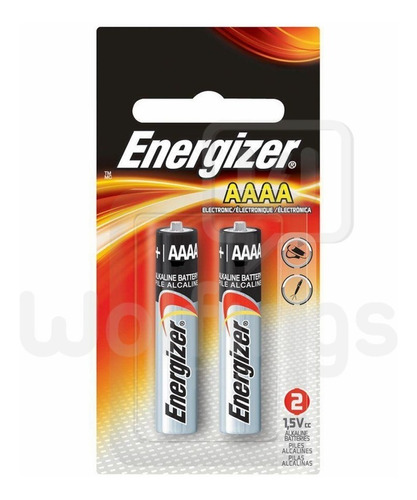 2 Pilas Aaaa 4a Energizer 1,5 V. Cuatro A Para Lapiz Optico