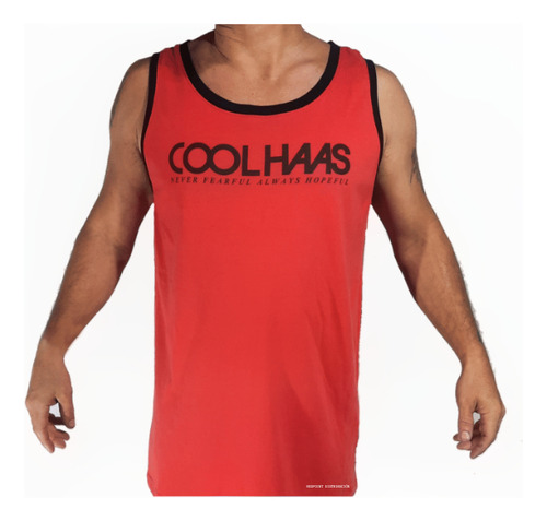 Musculosa Cool Haas Red