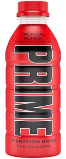 Prime Hydration Drink Tropical Punch Botellas De 16.9 Oz