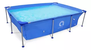 Alberca Piscina Armable Acero Rectangular 265x182x66cm