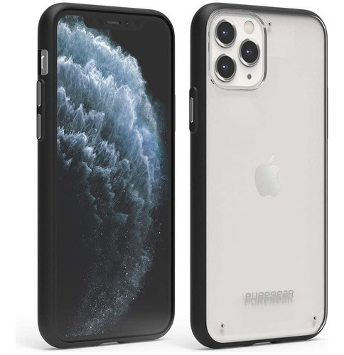 Funda Para iPhone 11 Pro 5.8 Puregear Slim Shell Ligera Tpu Negro Transparente