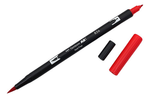 Tombow Marcadores Dual Brush Abt - Color 856 Poppy Red