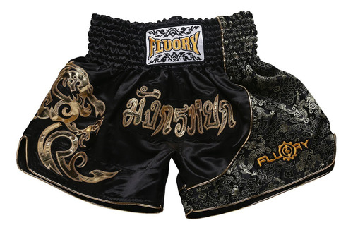 Fluory - Pantalones Cortos De Lucha Para Muay Thai, Shorts .