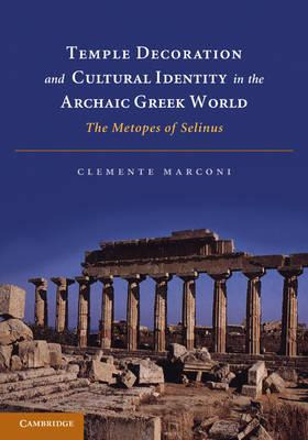 Libro Temple Decoration And Cultural Identity In The Arch...