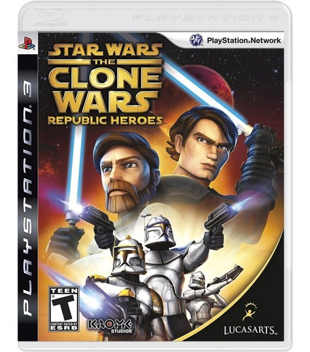 Star Wars The Clone Wars: Republic Heroes - Mídia Física Ps3 (Usado)
