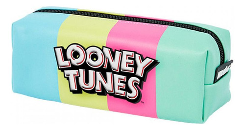 Canopla Cartuchera Mooving Estuche Rectangular Looney Tunes