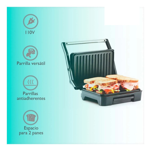 Sandwichera Parrilla Grill Taurus Tostare 850w Antiadherente