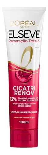 Leave-in Elseve Reparação Total 5 Cicatri Renov 100ml