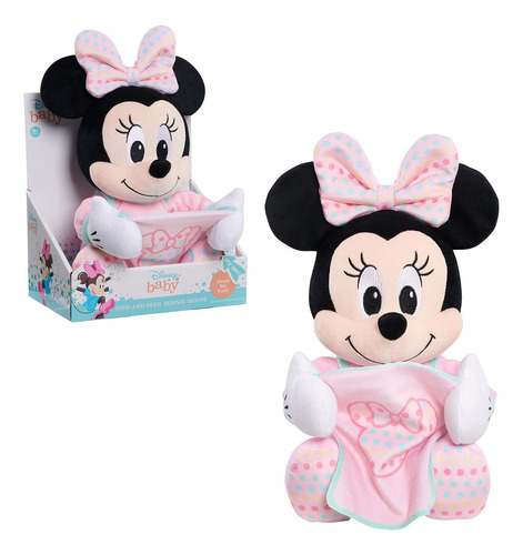 Disney Baby Hide-and-seek Minnie Mouse Interactive Plush, Ju