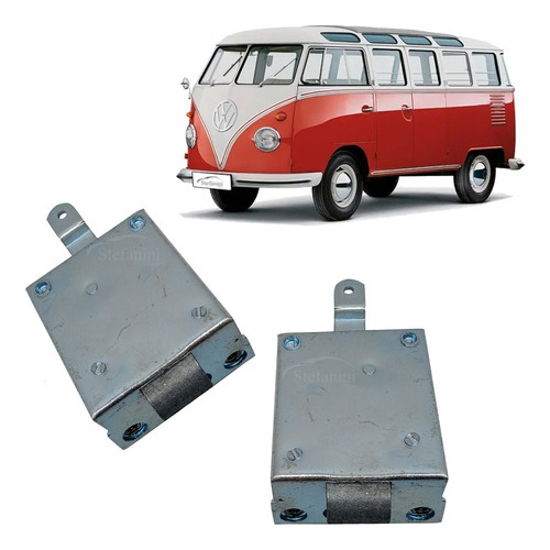 Par Fechadura Porta Dianteira Kombi Motor 1500 Universal