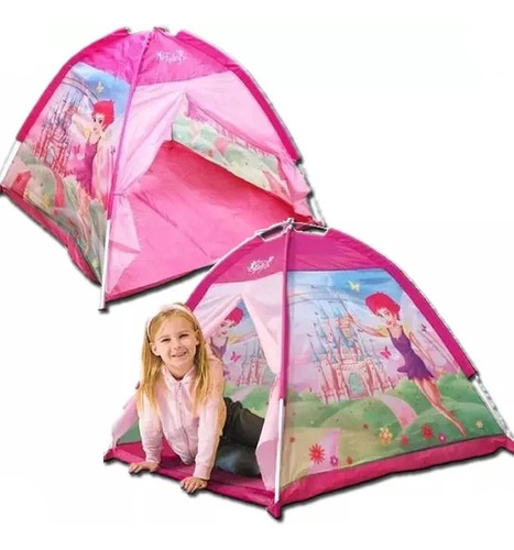 Carpa Casita Plegable Princesas Hadas Pelotero Niñas Juguete