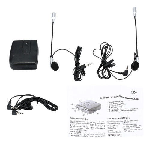 Auriculares Para Motocicleta, Auriculares De Comunicación Y