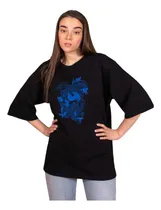 Comprar Polo Oversize Dragon Estampado Unisex Algodón Reactivo 