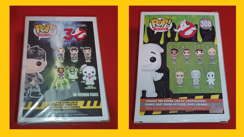 Rowan's Ghost Ray Stanz #105 Y 308 Cazafantasmas Funko Pop! (Usado)