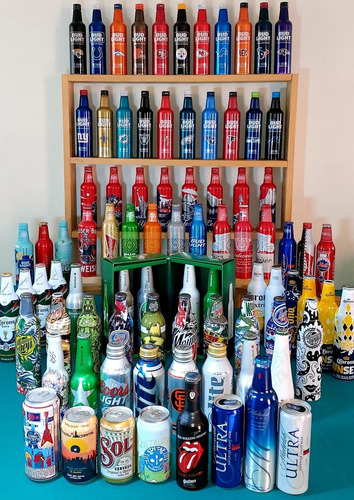 Latas De Cerveza Colección Heineken Corona Tecate Budweiser