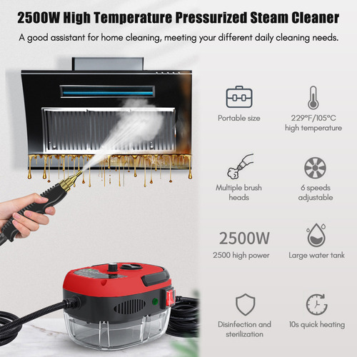 Cepillo De Mano Portátil A Vapor De 2500 W Para Máquina De L