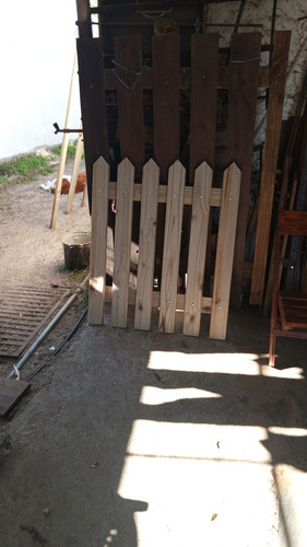 Cercos En Madera Cepillado De 90 A 100 De Altura Encolado