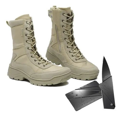 Bota T tica Airsoft Rafale Storm 6003a Canivete Brinde Frete