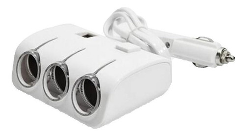 Adaptador De Corriente Orfi 120w Para Coche 3 Puertos De Cig