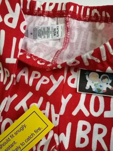 Pijama Carter's Niño Y Niña Navidad En Algodón 6 A 7 Años 7t