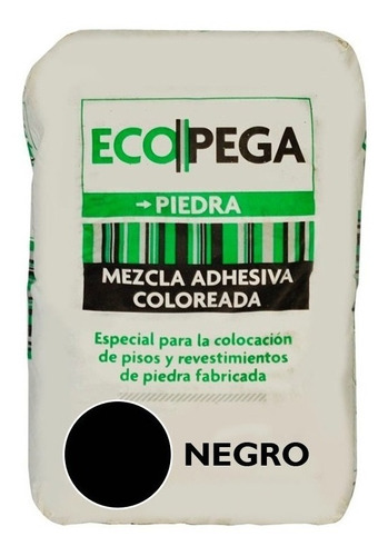 Pegamento Revestimiento Simil Piedra Ecopega 30kg *