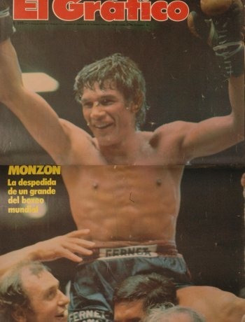 El Grafico 3017 Carlos Monzon Vencio A Valdez Despedida