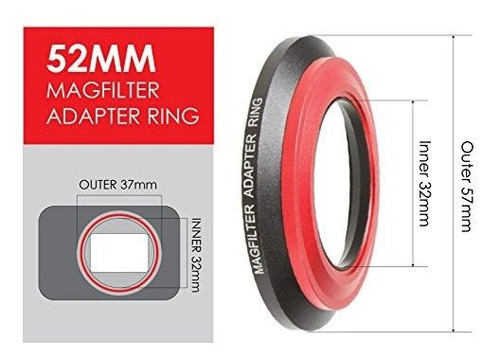 Imagen 2 de 5 de Magfilter Anillo Adaptador Roscado 2.165 in Bolsa Para Sony