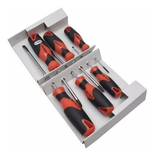 Juego Set Kit Destornilladores 6 Piezas Unidades Hamilton