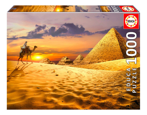 Rompecabezas Puzzle Educa 1000 Piezas Camello En El Desierto 19643