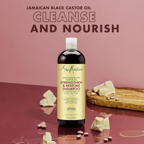 Set De Champú Y Acondicionador De Karité Sheamoisture, Ayuda