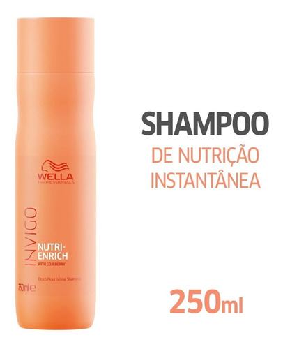 Kit Wella Nutri Enrich Shampoo Condicionador E Máscara