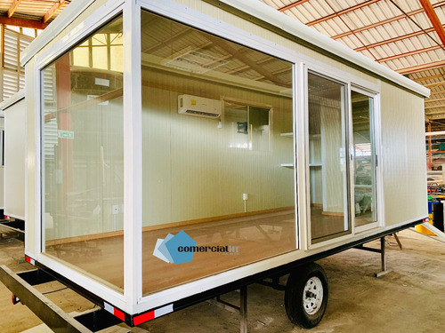 Imagen 4 de 12 de Oficina Móvil Para Ventas - 8x24 - 6.0 Mts - Remolque Caseta
