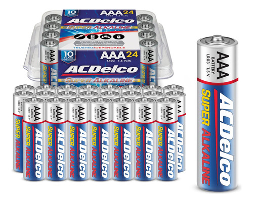 Acdelco, Superpilas Alcalinas Aaa, Ac252, 1, 1