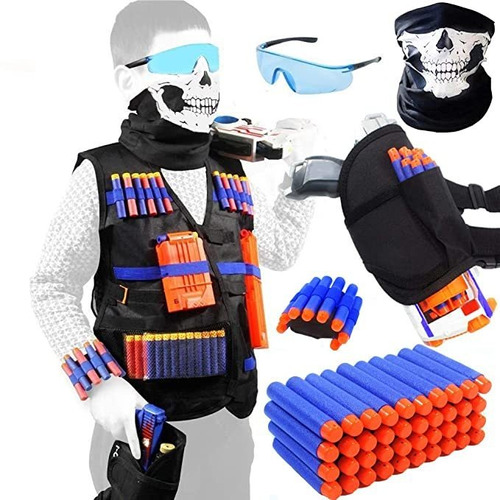 Kit De Chaleco Táctico Para Pistolas Nerf, Párr Niños, Serie