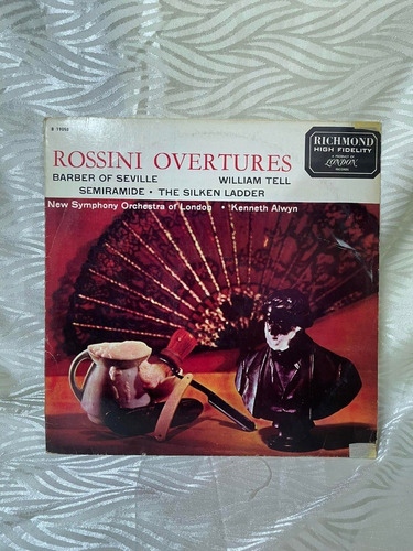 Rossini Overtures Richmond Disco Lp Vinilo Acetato 