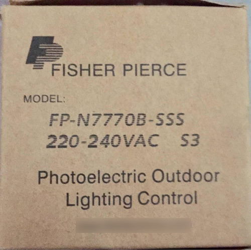 Fotocélula Eléctrica Nc Fisher Pierce Genuina 220-240 Vac S3