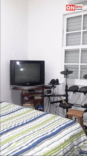 Imagem 2 de 7 de Apartamento Com 1 Dormitório À Venda, 57 M² Por R$ 230.000,00 - Vila Belmiro - Santos/sp - Ap3406