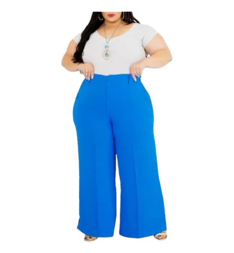 Calça cintura sales alta pantalona
