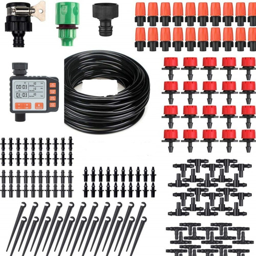 Kit Sistema De Irrigação Automatizado 40 Bicos-167pçs