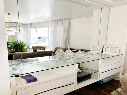 Imagem 7 de 20 de Apartamento Mobiliado 132m² Andar Alto 3 Suites Varanda Gourmet 2 Vagas