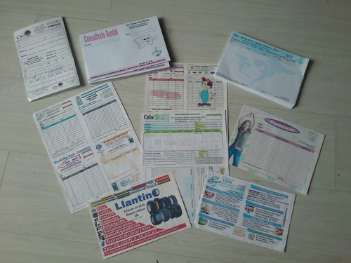 Notas Y Recetas Personalizable Color Mil Carta Autocopiante