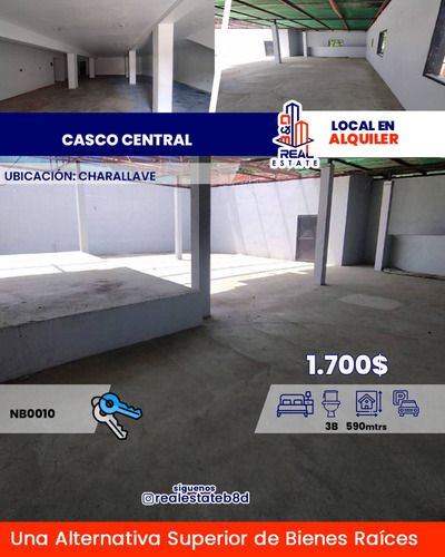 Local En Alquiler Casco Central De Charallave