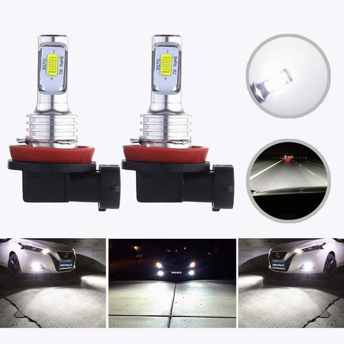 Automotive Faros Led 9005 H7 H6m H4 H11 Xenón Blanco