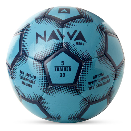 Pelota Nawa Neon Unisex Fútbol Celeste