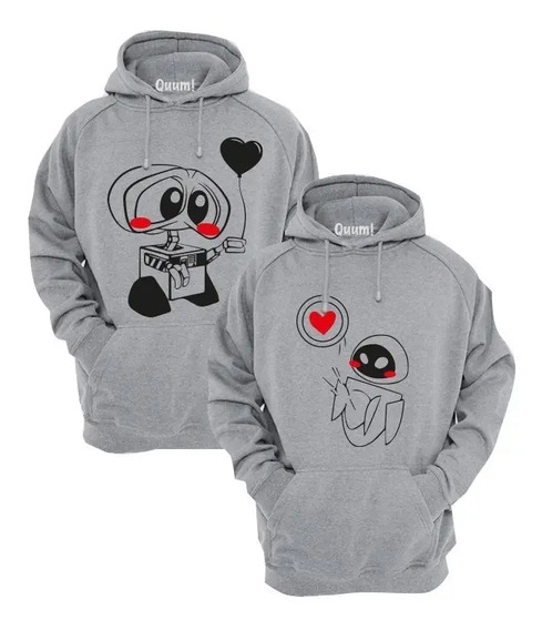 Sudaderas Para Parejas De Wall E | MercadoLibre 📦