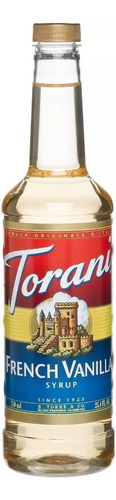 Torani Jarabe Para Bebidas Sabor Vainilla Francesa 750ml