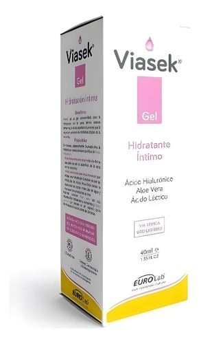 Viasek® 40ml Gel Hidratante Íntimo