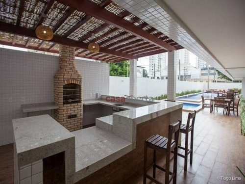Imagem 7 de 14 de Apartamento Com 3 Dormitórios À Venda, 103 M² Por R$ 661.164,00 - Petrópolis - Natal/rn - Ap0054